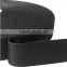 High quality black back to back double side hook loop tape