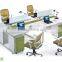 Aluminum partition office cubicle workstation with MDF board