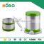 4pcs stainless steel tea coffee sugar canisters set