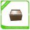 Bamboo square tissue box/fabric tissue box cover