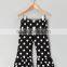 Summer Children Boutique Polka Dots rufflr pants