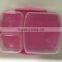 BPA free 3 compartments Plastic Bento Box with Cover Food Grade LFGB Approval Bento Box