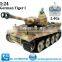 2.4G airsoft rc tank German Tiger I Tank rc modell tank