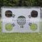 Portable shooting target metal frame football soccer goal