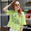 Custom T Shirt Printing Fashion T Shirt Woman Clothes Manufacturer