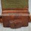 Vintage Messenger Men's Camera Bag Real Goat Leather Vintage Bag Satchel Sling Laptop Bag Shoulder Cross Body Unisex Bag