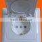 European style flush mounting 2 pin socket outlet double (F6209)
