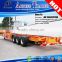 Shandong Juyuan direct skeletal fram semi truck tractor 40feet 3 axles container chassis trailer