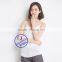 Custom fashion design wholesale women's plain white tank top