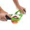 cooking tools apple slicer green color Apple Cutter kitchen utensils set silicone apple wedger