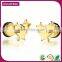 Best Selling Retail Items Mens Star Small Gold Earrings