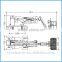 14M electric self-propelled articulating boom lift for rental