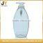 China supplier 1000ml clear transparent plastic lotion bottle container shower gel bottle pet bottle