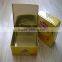 Factory directly rectangular green tea metal box
