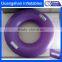 Custom Adult Inflatable pool float Swim Ring with Handles