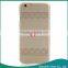 Hot Sale Wave Pattern FrostedPC Case for iPhone 6 Hard Clear Case