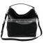 CSN2184A001 China Made Black Elephant Grain Leather Wholesale Leather Woman Handbag