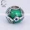 Enamel Flora terling sterling shoes 25 riginal original 925 silver bead