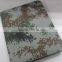 China manufacture military camouflage organizer, Customer own design made fabric organizer, with 6 rings/4-6 cards slots/zipper