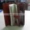2016 new design A4 pu leather zipper portfolio, leather portfolio with calculator and pen