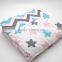 USA Fashion Luxurious Baby Indoor Used Polyester Filling Lt Pink Crib Quilt