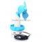 Breeze Pro, USB-Powered 92mm Desktop Fan, Adjustable Fan Speed and Blowing Angle, 4-Port USB Data Hub