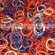 Wholesale DIY colorful loom bands kit original loom bands Non-toxic,loom rubber bands&rubber loom bands