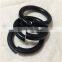 Helical spring lock washers black finish