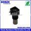 straight black plastic bnc male connector pcb mount