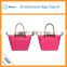 Summer colorful candy Color Designer women Foldable beach bag ladies promotional shoulder tote bag