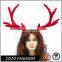 Hot selling wholesale christmas reindeer headband christmas deer antlers headband hair accessories                        
                                                                                Supplier's Choice