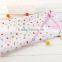 Knitted Jacquard Baby Wrap Blanket Infant Swaddle Baby Hodded Towel Sleeping Bag Quilt