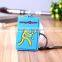 custom design silicone rubber tennis racket keychain