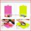 Flexible chopping mat/ wholesale heart shape cutting mat with silicone