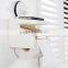 High quality Suction cup toliet paper rack/tissue holder