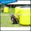 Yellow color inflatable paintball bunker, a set of inflatable barrier game,giant inflatable barrier bag