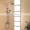 Wall Mounted Mordern Solid Brass Bathroom Shower with Handle Shower