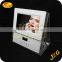 Skin care beauty promotional equipment 7 inch digital photo frame with wireless barcode reader for advertising