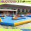 Irregular shape cheap inflatable swimming pool malaysia