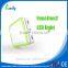 Portable solar wireless charger with power bank 10000mah Led light and mini fan