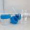 BPA free wholesale double wall plastic mug lemon bottle with straw juice maker fruit infuser