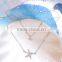 Wholesale fashion elegant alloy starfish Clavicle necklace