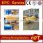 EW cell, desorption column for gold enrichment and gold extraction, mining EW process