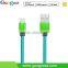 Data cable 2016 Wholesale colorful charges data cable for iphone 7