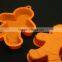 BPA Free Gingerbread man shape silicone bakeware Chocolate molds cake tools