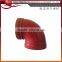 Wholesale red ductile iron threaded mechanical tee