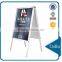 September Purchasing metal advertising A-board stands
