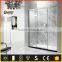High quality 304 stainless steel hinged corner bath shower screen