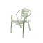 ZT-1046C stronge aluminum stacking chair