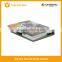 Hard cover sticky note pad with 5 color sticky flag